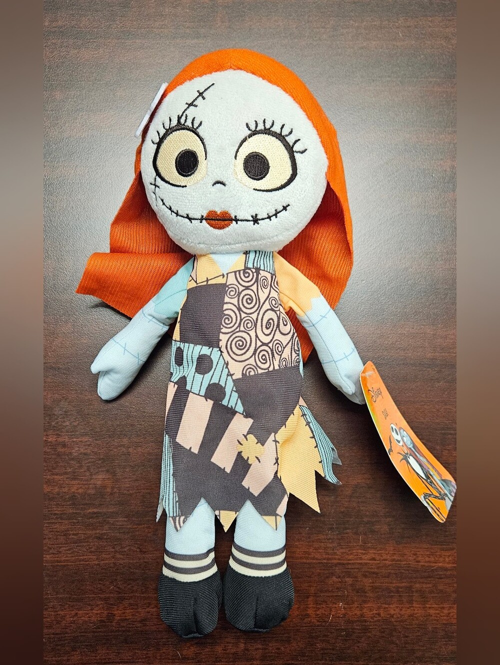 Disney Sally Patchwork Plush - Orange Hair, Light Blue Skin